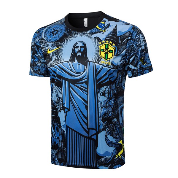 Camiseta Entrenamiento Brasil 2024/25 Azul